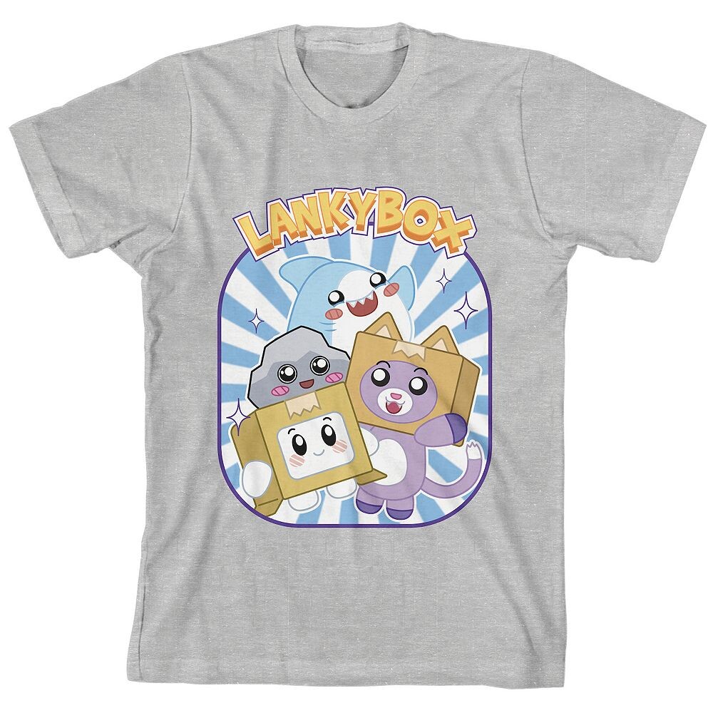 Футболка Lanky Box Thicc Shark Rocky для мальчиков 8–20 лет с рисунком Licensed Character, серый
Футболка Lanky Box Thicc Shark Rocky для мальчиков 8–20 лет с рисунком Licensed Character, серый