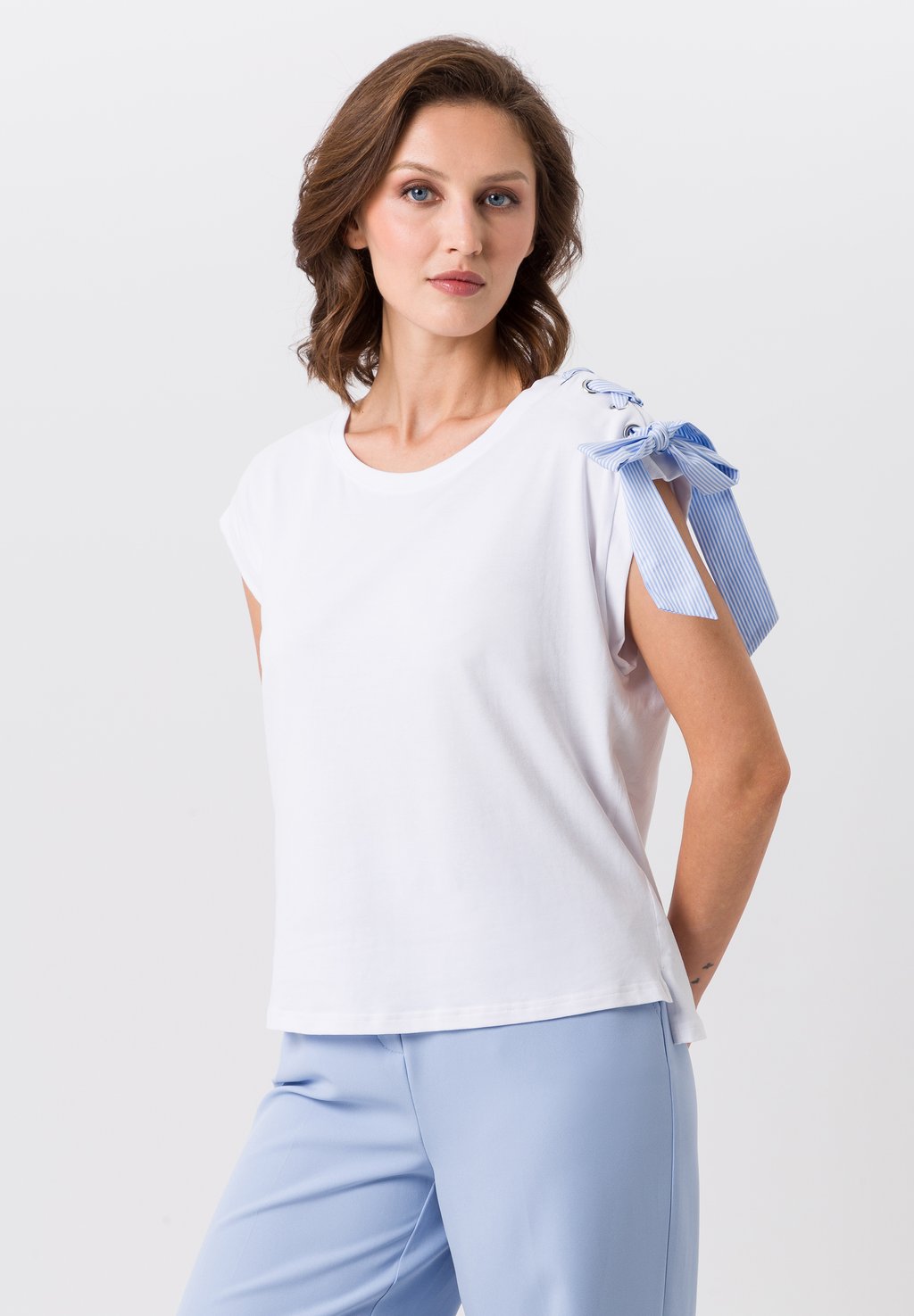 Футболка с принтом TUZZI, белый
Футболка с принтом TUZZI, белый