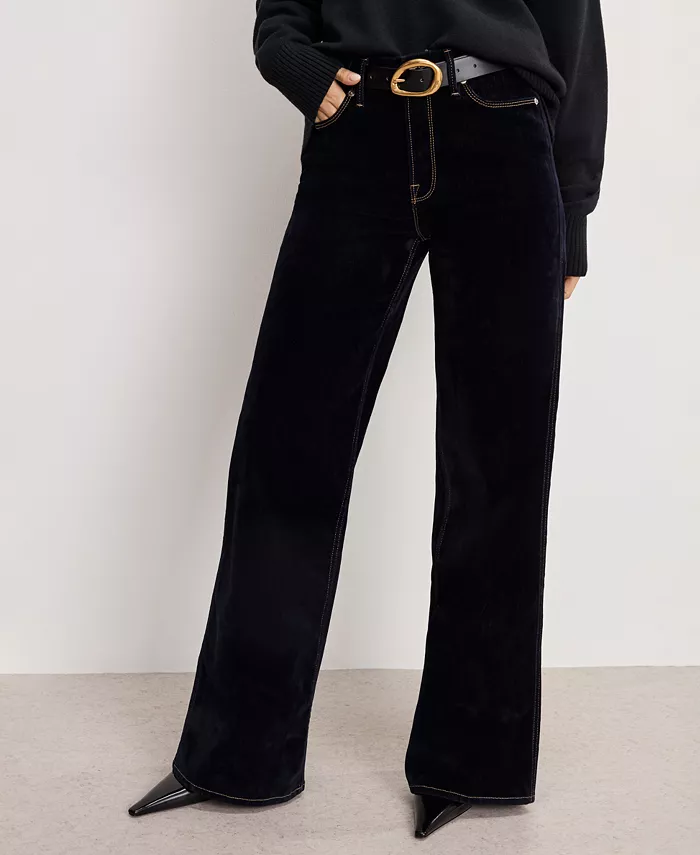 Женские джинсы Good Skate Velvet Denim High Rise, Regular и Plus Size Good American, синий
Женские джинсы Good Skate Velvet Denim High Rise, Regular и Plus Size Good American, синий