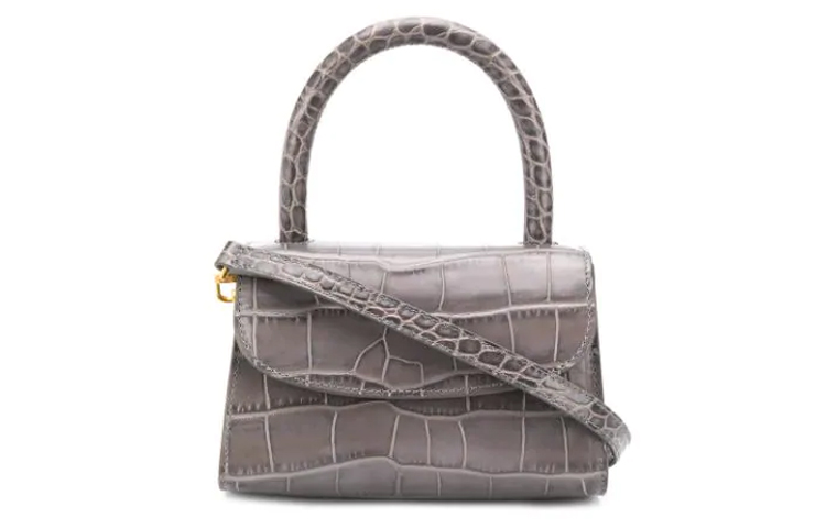 Миниатюрная сумка через плечо из натуральной кожи крокодила Far Темно-серая
Миниатюрная сумка через плечо из натуральной кожи крокодила Far Темно-серая