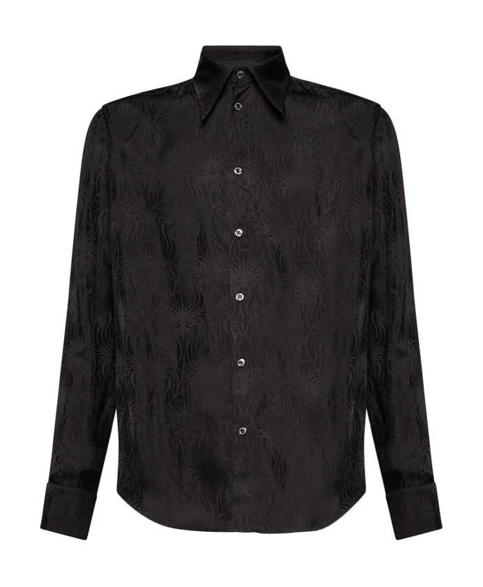 Классическая рубашка с фактурным эффектом John Richmond, черный
Классическая рубашка с фактурным эффектом John Richmond, черный