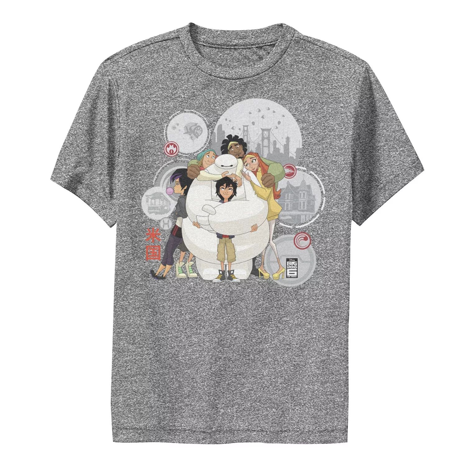 Футболка с рисунком Baymax Hugs из сериала Disney's Big Hero 6 для мальчиков 8–20 лет Disney
Футболка с рисунком Baymax Hugs из сериала Disney's Big Hero 6 для мальчиков 8–20 лет Disney