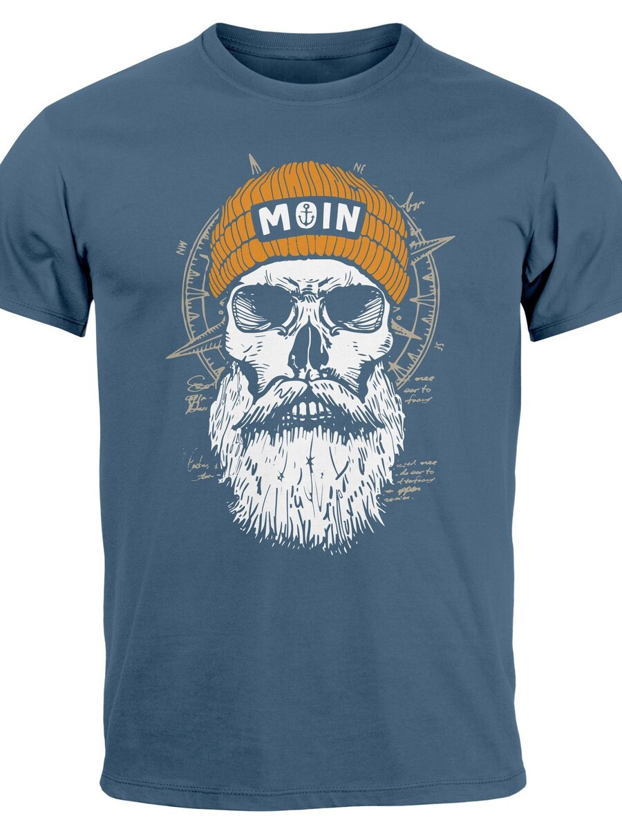 Рубашка Neverless Skull Moin, синий
Рубашка Neverless Skull Moin, синий