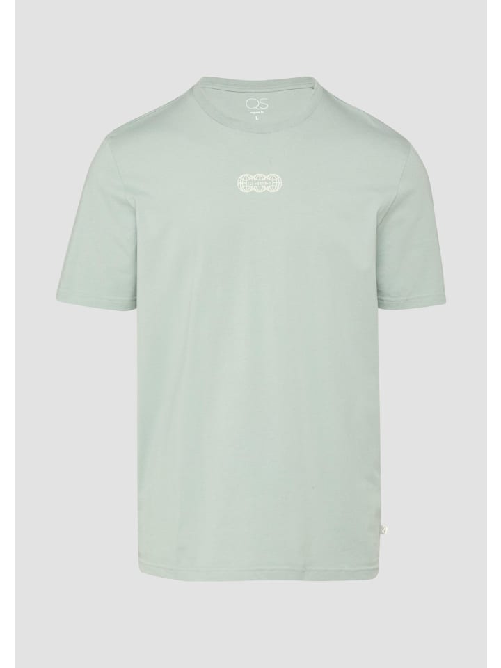 QS Футболка цвета 7217_шалфейно-зеленый
QS Футболка цвета 7217_шалфейно-зеленый