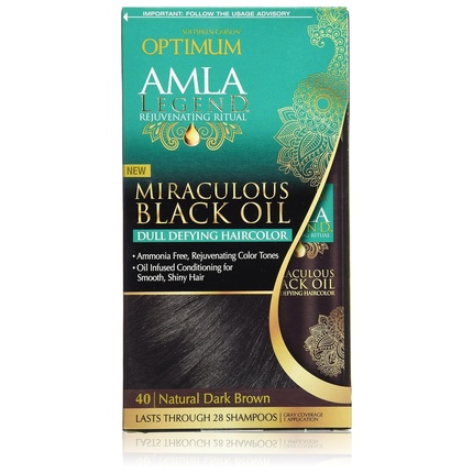 Optimum Care Amla Legend Miraculous Oil Тусклый цвет волос, не дающий им усыхать, натуральный темный SoftSheen-Carson
Optimum Care Amla Legend Miraculous Oil Тусклый цвет волос, не дающий им усыхать, натуральный темный SoftSheen-Carson