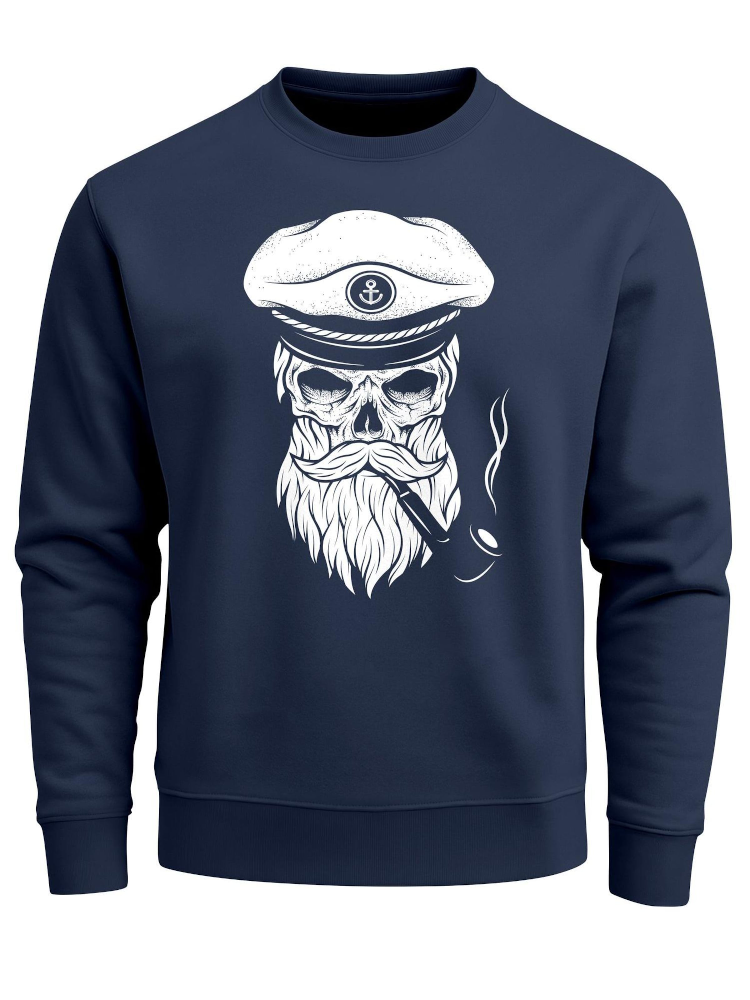 Neverless Свитшот 'Skull Captain' в цвете Navy, Синий, Neverless Свитшот 'Skull Captain' в цвете Navy
Neverless Свитшот 'Skull Captain' в цвете Navy, Синий, Neverless Свитшот 'Skull Captain' в цвете Navy