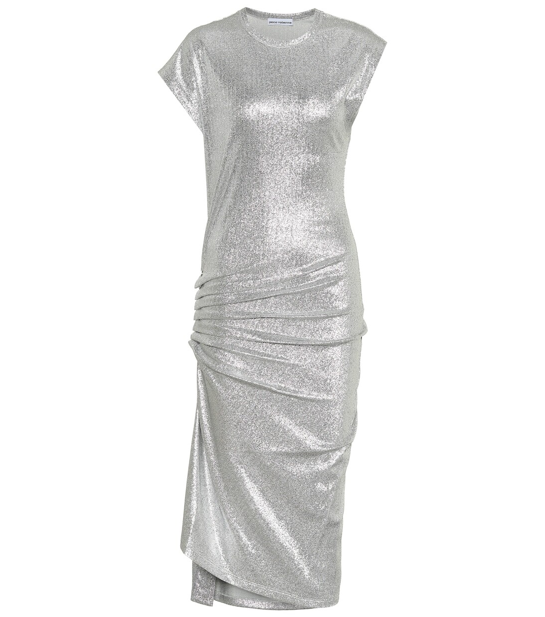 Платье из джерси металлик Rabanne, серебро
Платье из джерси металлик Rabanne, серебро