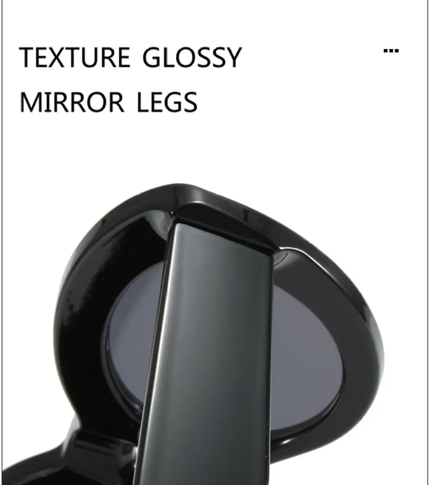 Крупные солнцезащитные очки в толстой оправе «кошачий глаз» для женщин, винтажные черные солнцезащитные очки с защитой от УФ-излучения UV400 generic, Hawksbill Grey
Крупные солнцезащитные очки в толстой оправе «кошачий глаз» для женщин, винтажные черные солнцезащитные очки с защитой от УФ-излучения UV400 generic, Hawksbill Grey