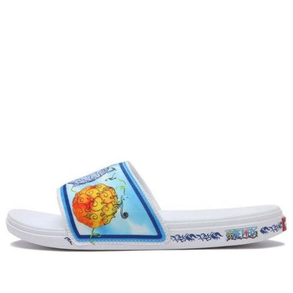 Тапочки la costa slide-on x one piece white Vans, белый
Тапочки la costa slide-on x one piece white Vans, белый