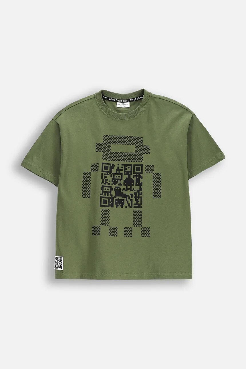 Футболка из хлопка для детей Coccodrillo, зеленый
Футболка из хлопка для детей Coccodrillo, зеленый