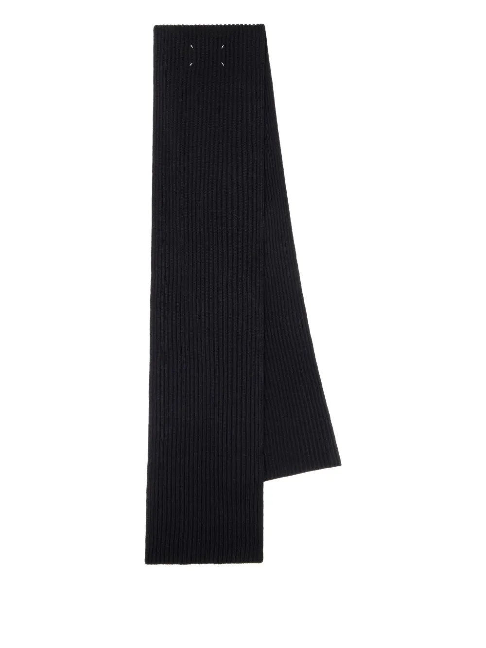 Шерстяной шарф в рубчик MAISON MARGIELA, черный
Шерстяной шарф в рубчик MAISON MARGIELA, черный