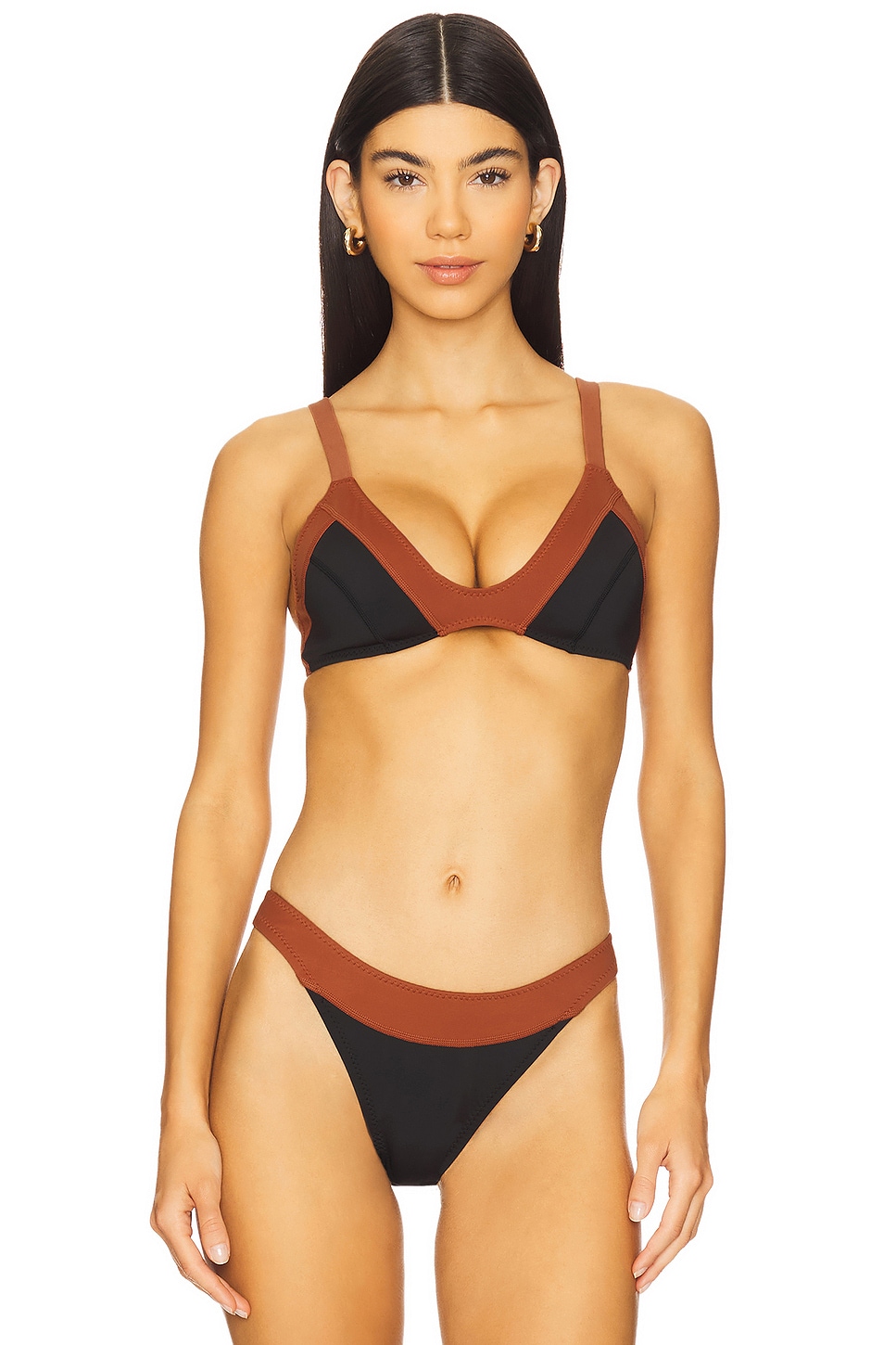 Бикини топ Brett Gigi C, black & cognac
Бикини топ Brett Gigi C, black & cognac