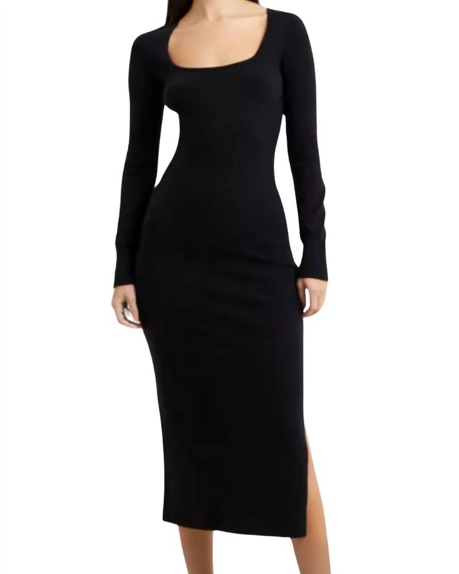 Платье миди Babysoft черного цвета French Connection
Платье миди Babysoft черного цвета French Connection