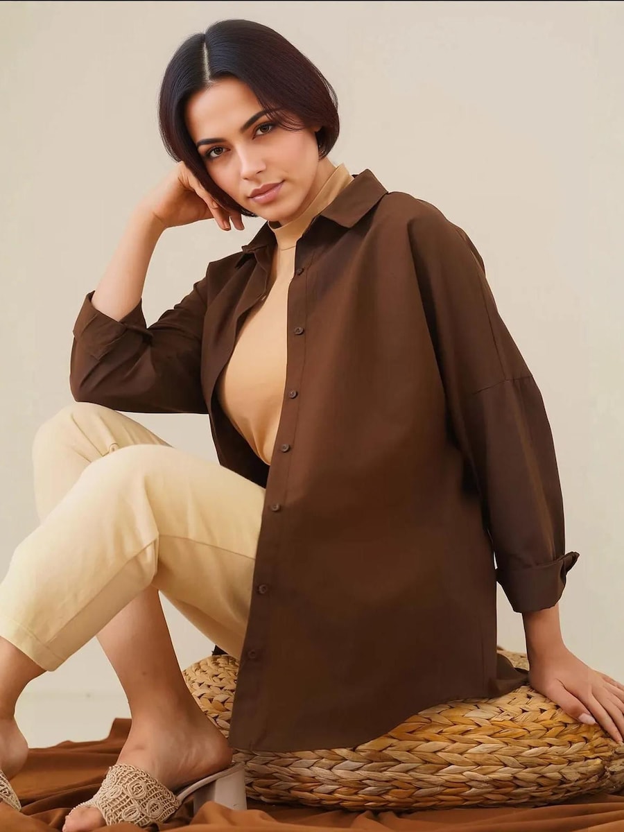 Блуза Bigdart, коричневый
Блуза Bigdart, коричневый