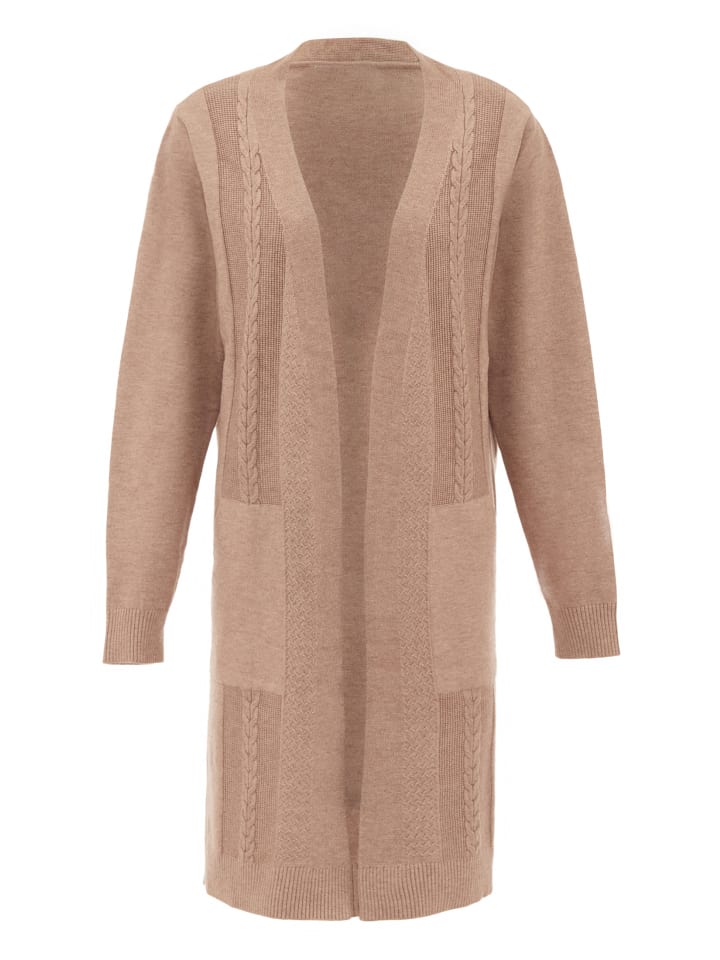 Женский кардиган цвета кэмел Usha
Женский кардиган цвета кэмел Usha