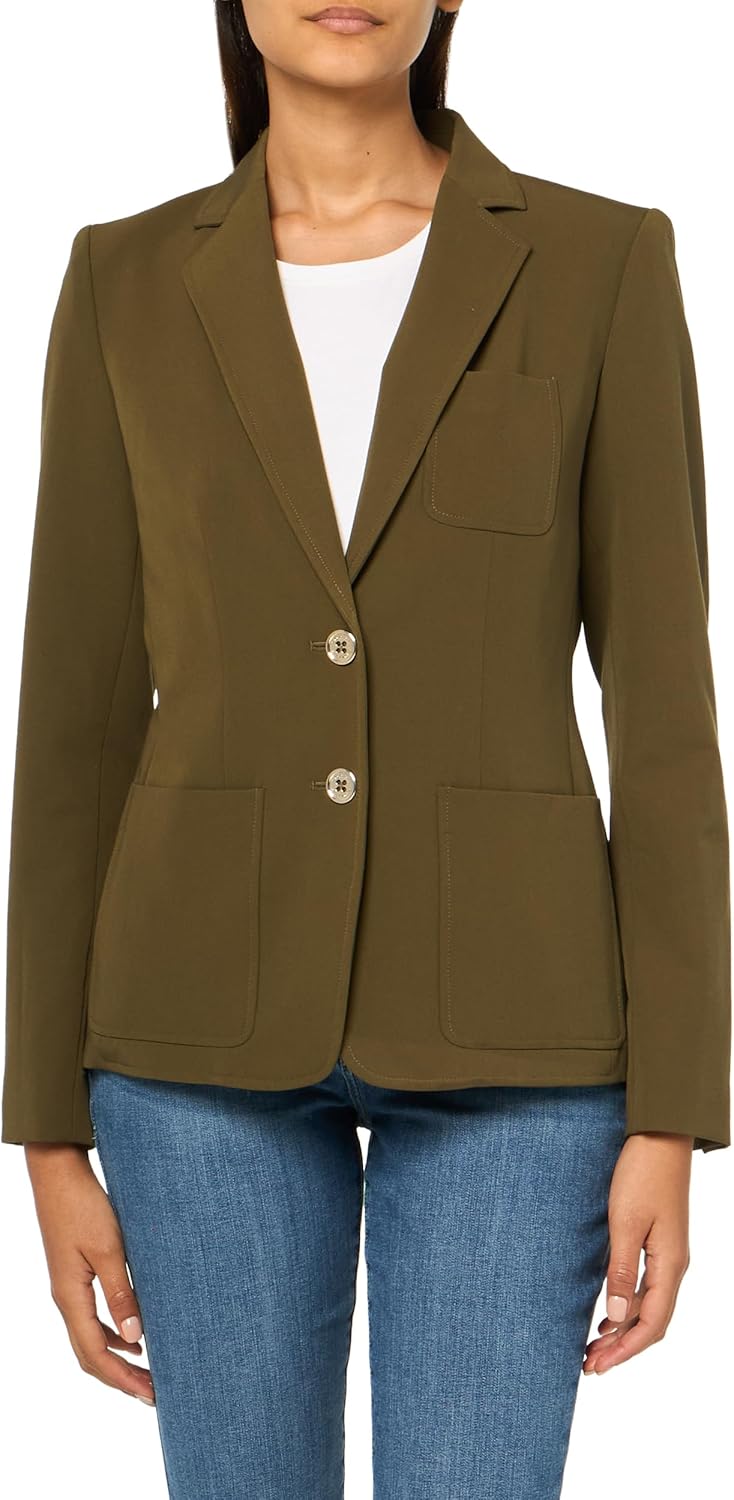 Женский деловой пиджак Tommy Hilfiger с удобным кроем и застежкой на одну пуговицу, Dark Olive
Женский деловой пиджак Tommy Hilfiger с удобным кроем и застежкой на одну пуговицу, Dark Olive