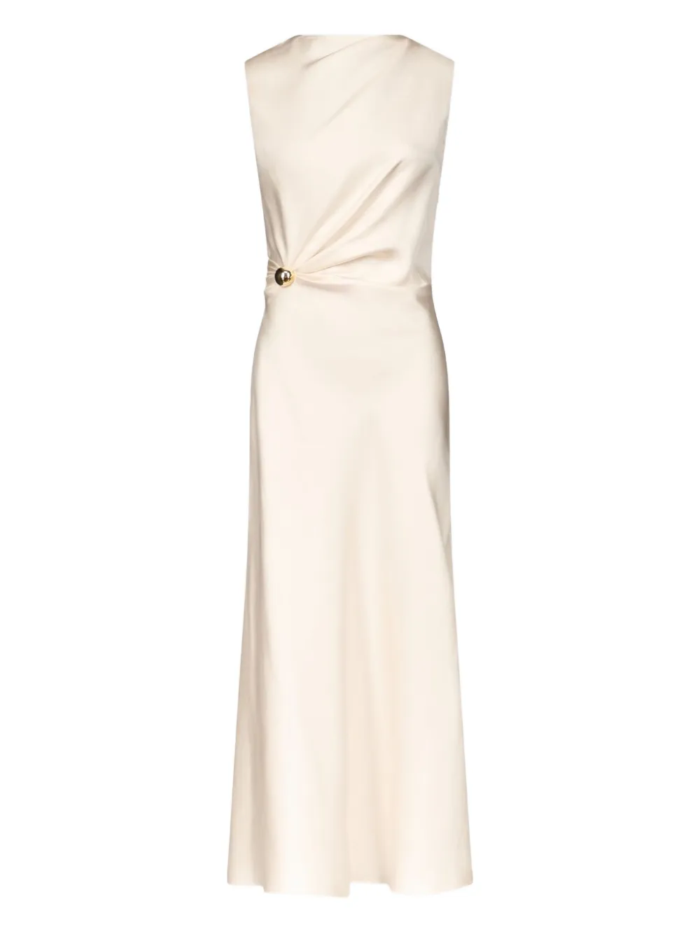 Платье миди Roan со сборками LouLou de Saison, белый 
Платье миди Roan со сборками LouLou de Saison, белый