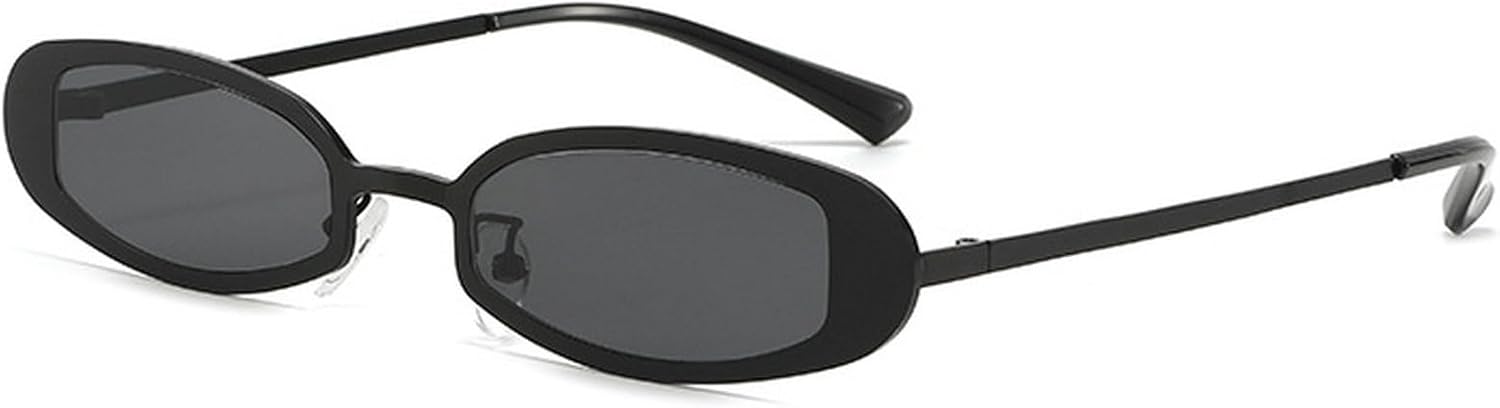 Ретро-солнцезащитные очки прямоугольной формы для женщин и мужчин в стиле 90-х, маленькая металлическая оправа, овальная форма, защита от ультрафиолета UV400 mincl, C2
Ретро-солнцезащитные очки прямоугольной формы для женщин и мужчин в стиле 90-х, маленькая металлическая оправа, овальная форма, защита от ультрафиолета UV400 mincl, C2