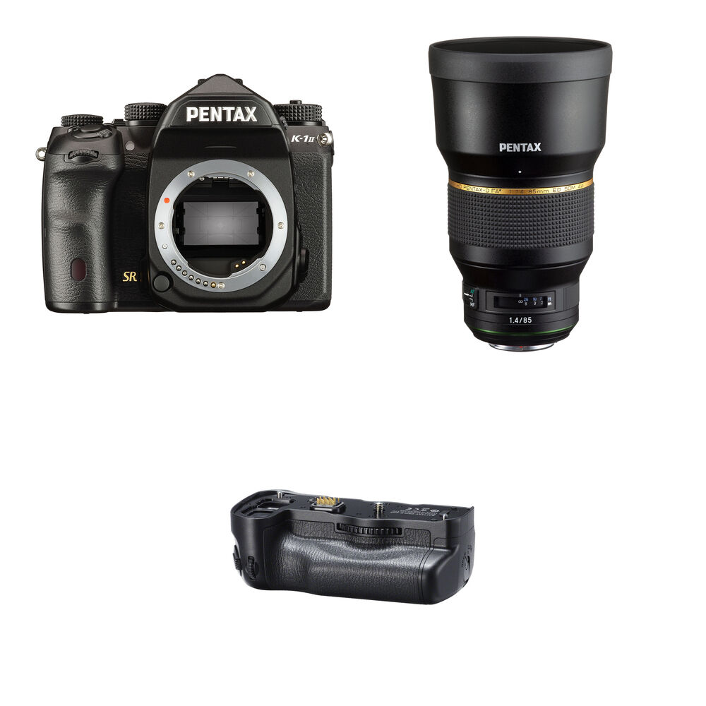 Зеркальная камера Pentax Pentax K-1 Mark II DSLR Camera with 85mm Lens and Battery
Зеркальная камера Pentax Pentax K-1 Mark II DSLR Camera with 85mm Lens and Battery