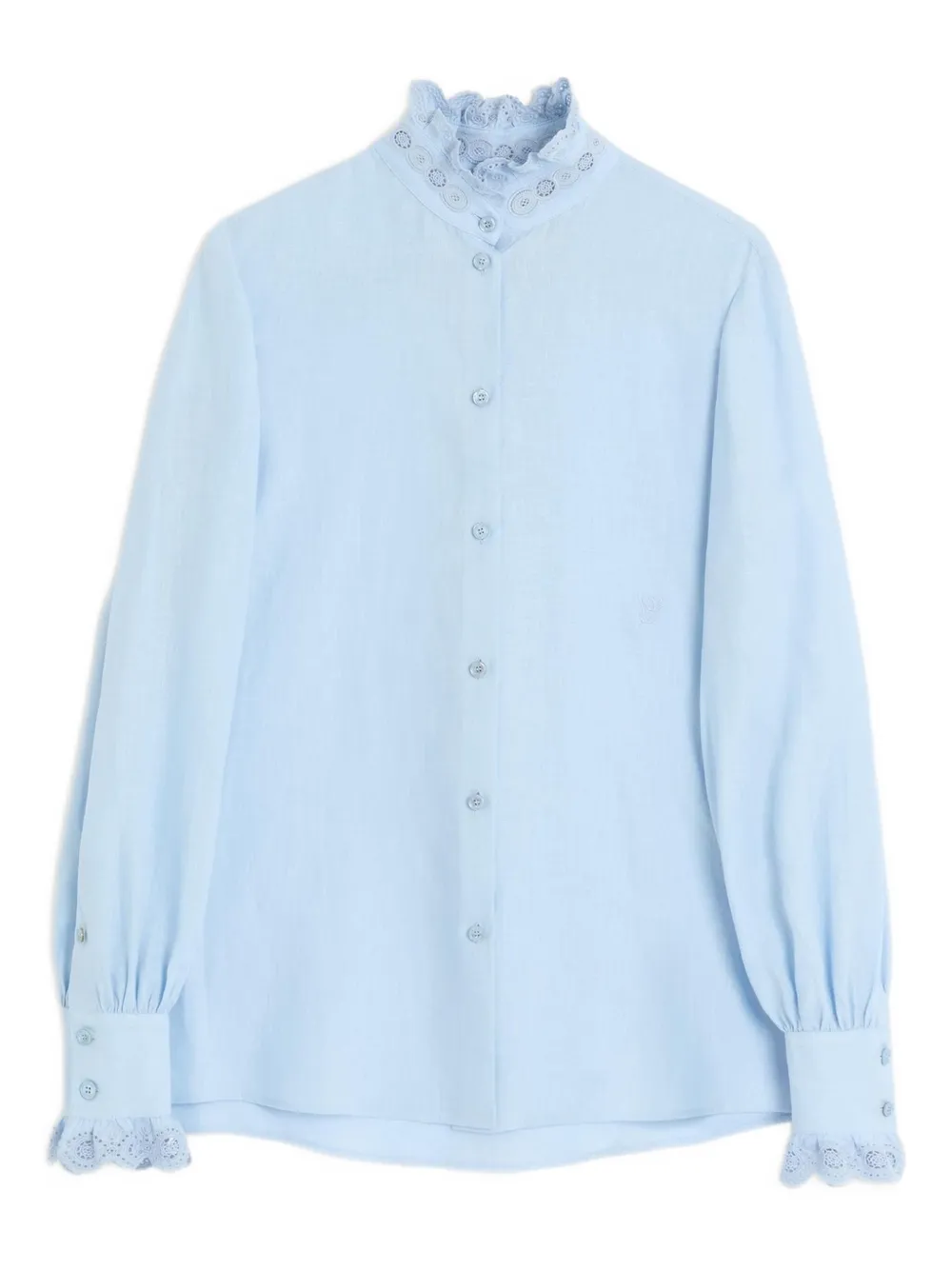 Льняная рубашка с вышивкой VALENTINO GARAVANI, синий
Льняная рубашка с вышивкой VALENTINO GARAVANI, синий
