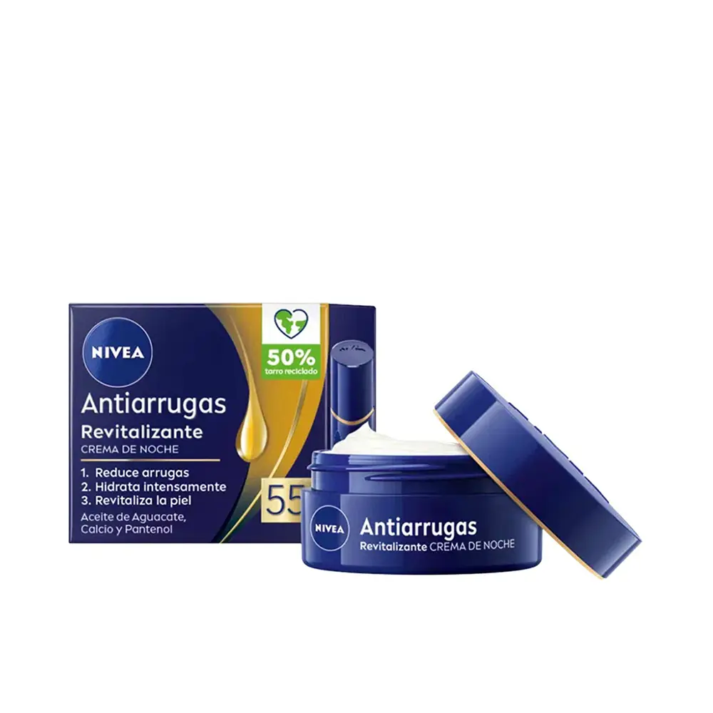 Крем против морщин Anti-Arrugas 55+ Crema Cuidado Revitalizante Noche Nivea, 50 мл
Крем против морщин Anti-Arrugas 55+ Crema Cuidado Revitalizante Noche Nivea, 50 мл