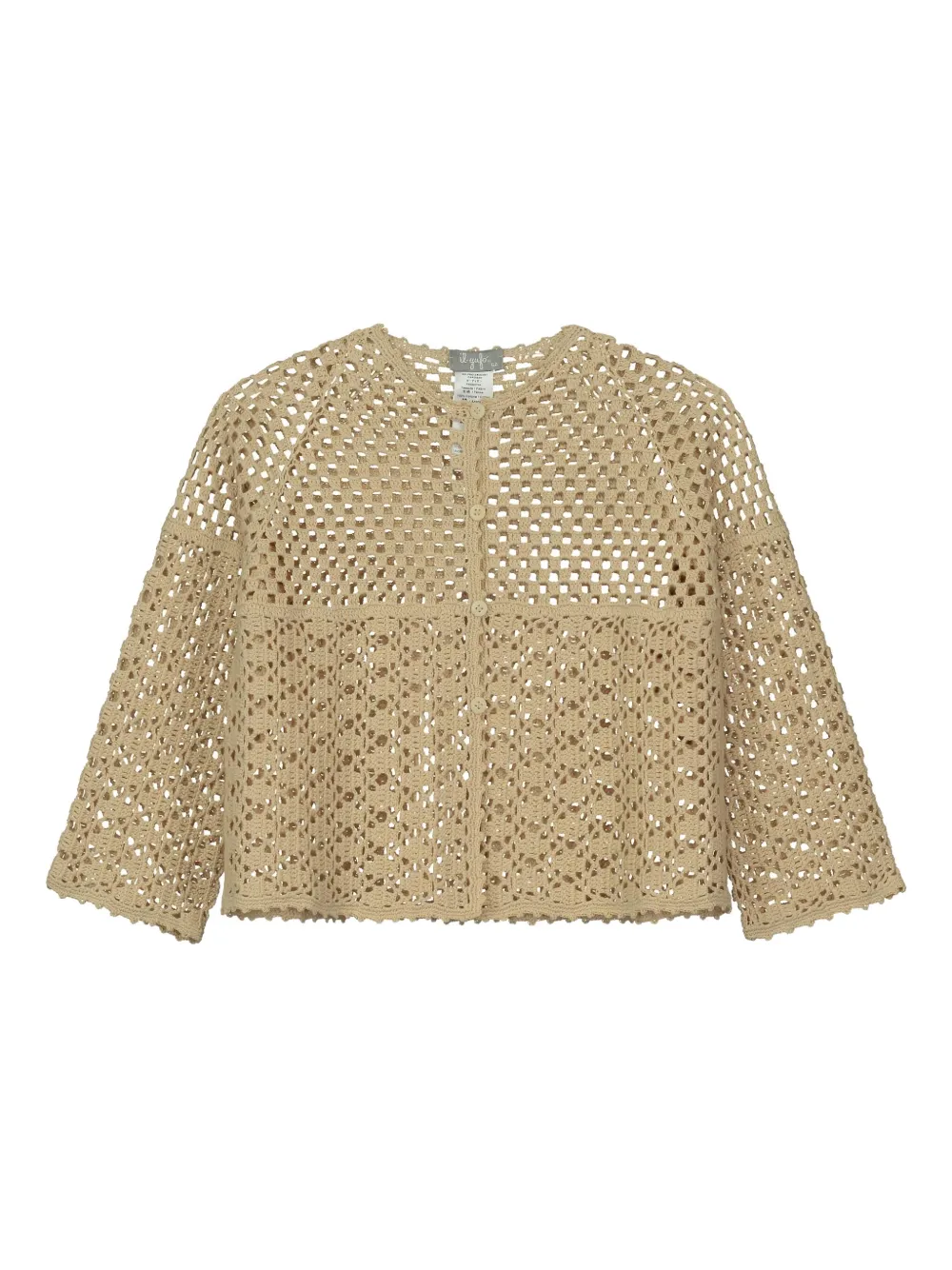 Кардиган рыхлой вязки Il Gufo, нейтральный
Кардиган рыхлой вязки Il Gufo, нейтральный