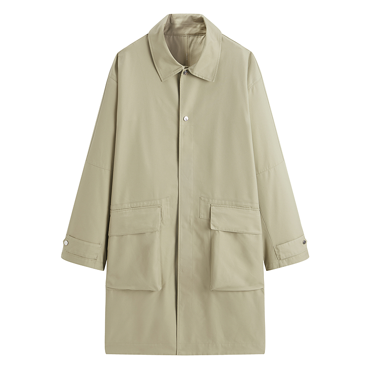 PEACEBIRD MEN Тренч мужской серо-зеленый
PEACEBIRD MEN Тренч мужской серо-зеленый