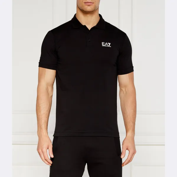 Рубашка поло стандартного кроя Ea7, черный
Рубашка поло стандартного кроя Ea7, черный
