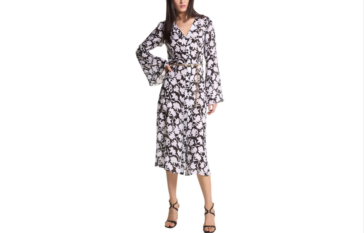 Платье с длинными рукавами женское черное Michael Kors
Платье с длинными рукавами женское черное Michael Kors