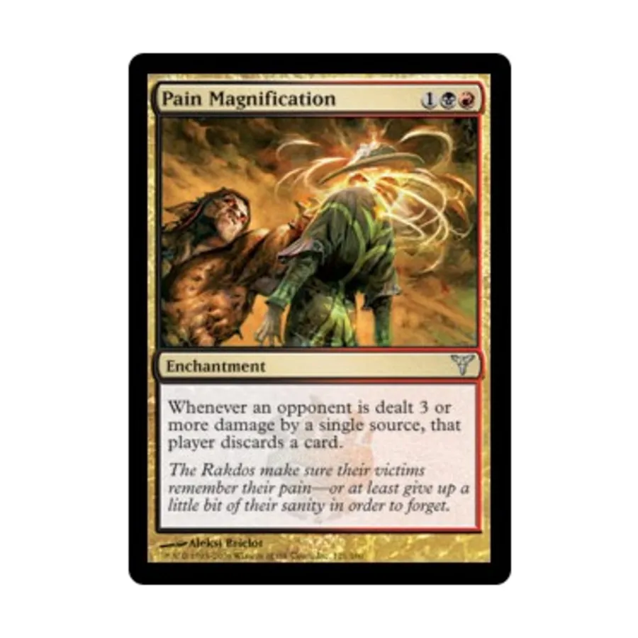 CCG Усиление боли (U), MTG - Dissension
CCG Усиление боли (U), MTG - Dissension