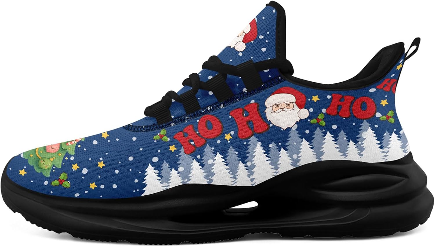 Рождественские кроссовки для мужчин и женщин, легкие спортивные с сеткой, праздничная обувь для тренировок, зала и тенниса Onegam, черный/красный
Рождественские кроссовки для мужчин и женщин, легкие спортивные с сеткой, праздничная обувь для тренировок, зала и тенниса Onegam, черный/красный
