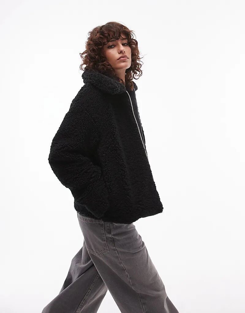 Куртка Levi's Kate свободного кроя из шерпы с застежкой-молнией и воротником черного цвета, Черный, Куртка Levi's Kate свободного кроя из шерпы с застежкой-молнией и воротником черного цвета
Куртка Levi's Kate свободного кроя из шерпы с застежкой-молнией и воротником черного цвета, Черный, Куртка Levi's Kate свободного кроя из шерпы с застежкой-молнией и воротником черного цвета