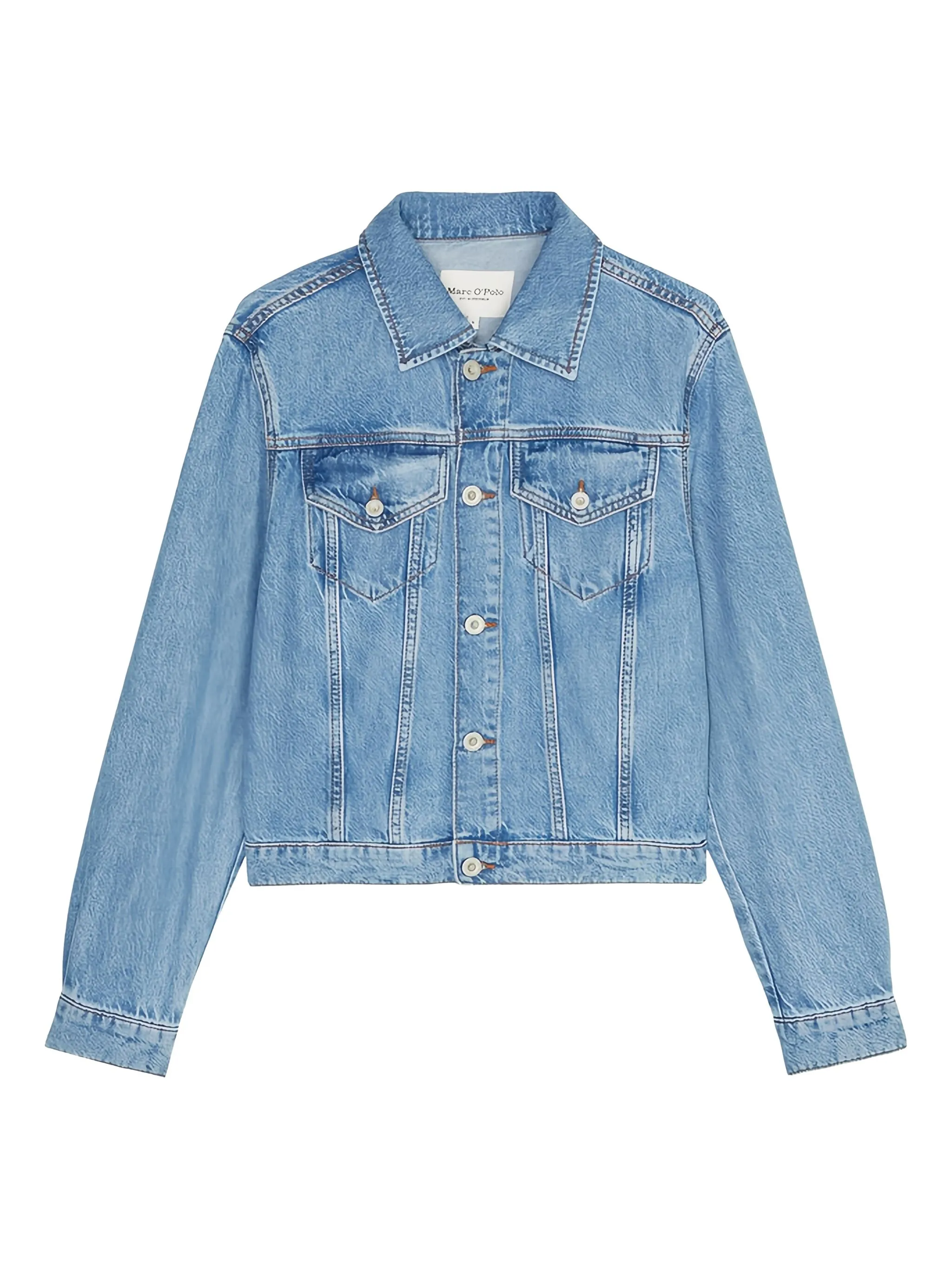 Джинсовая куртка с эффектом потертости Marc O'Polo, синий
Джинсовая куртка с эффектом потертости Marc O'Polo, синий