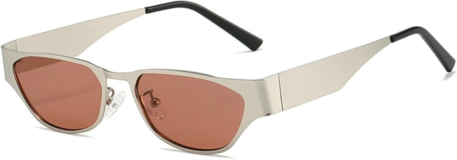 Женские солнцезащитные очки "кошачий глаз" маленького размера, винтажные солнцезащитные очки в стиле Y2K, мужские солнцезащитные очки с металлическим градиентом, черные панк-очки helena, C5
Женские солнцезащитные очки "кошачий глаз" маленького размера, винтажные солнцезащитные очки в стиле Y2K, мужские солнцезащитные очки с металлическим градиентом, черные панк-очки helena, C5