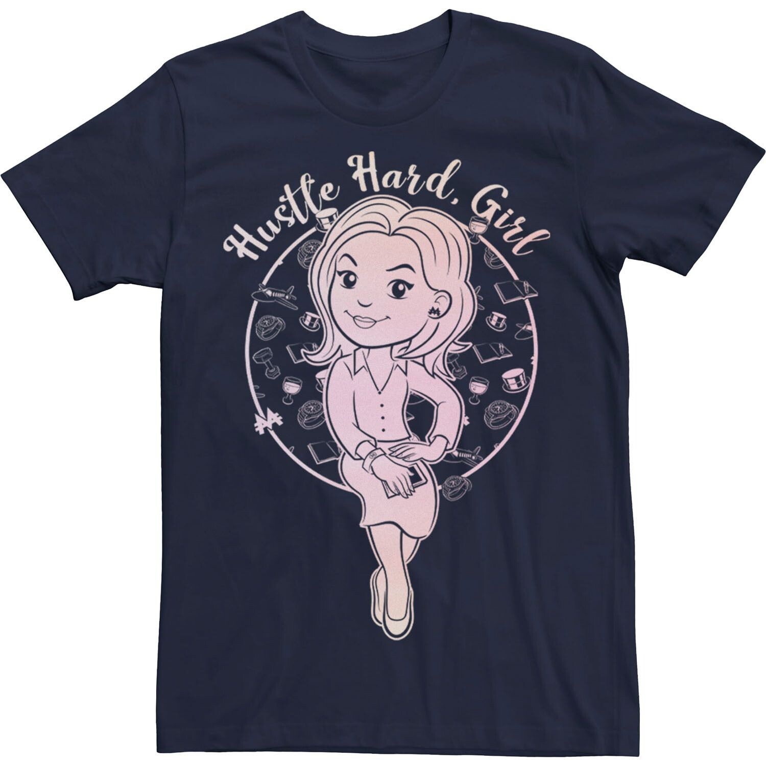 Мужская футболка Monopoly Ms. Monopoly Hustle Hard Girl Licensed Character
Мужская футболка Monopoly Ms. Monopoly Hustle Hard Girl Licensed Character