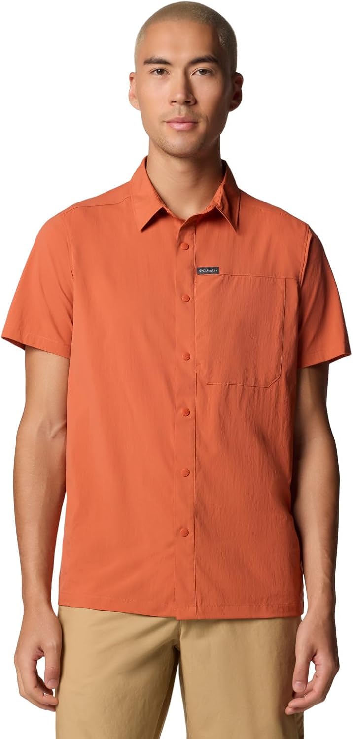 Columbia мужская рубашка Sage Peak с коротким рукавом, Tuscan
Columbia мужская рубашка Sage Peak с коротким рукавом, Tuscan