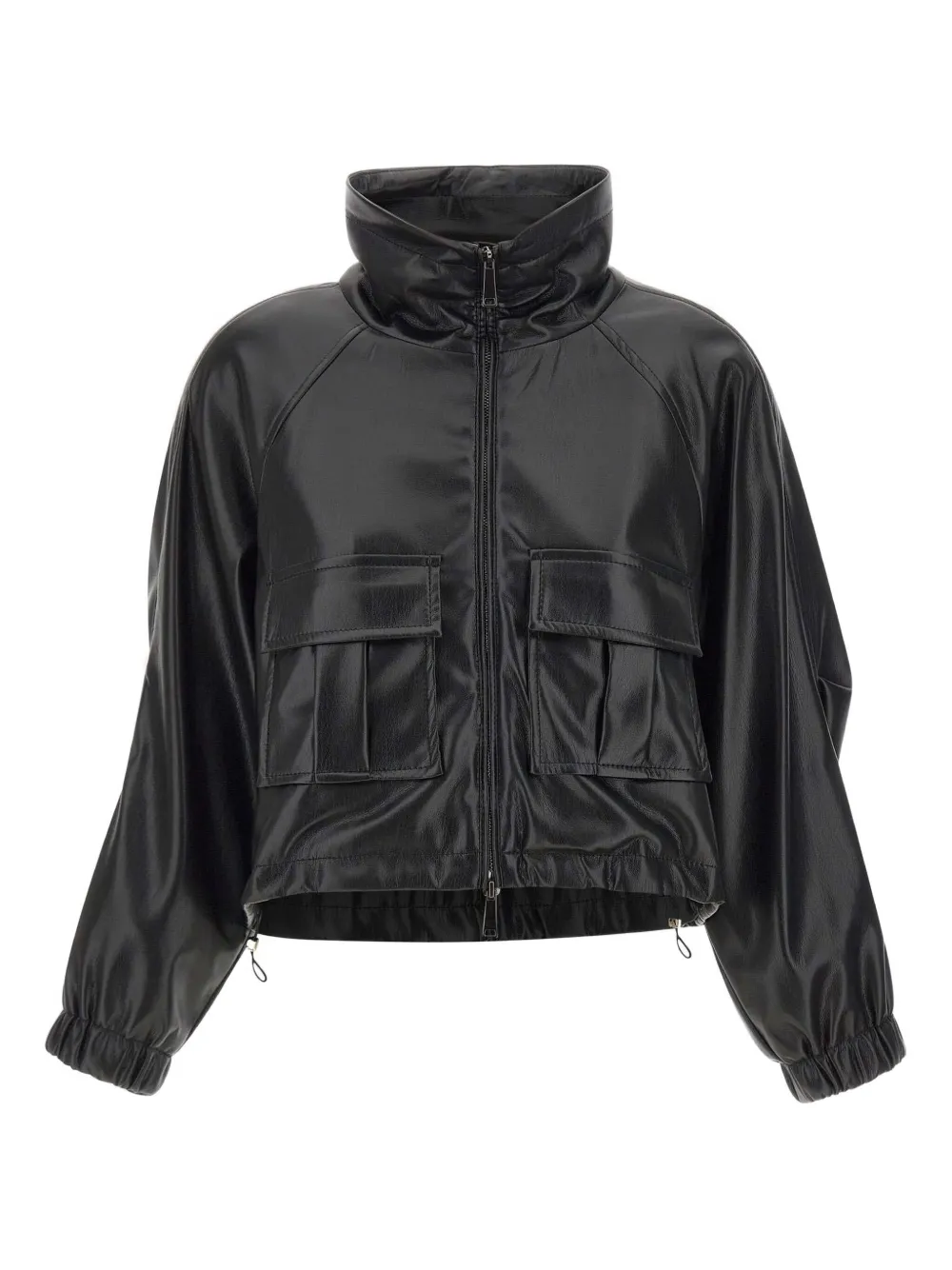 Куртка с высоким воротом и накладными карманами Marella, черный
Куртка с высоким воротом и накладными карманами Marella, черный