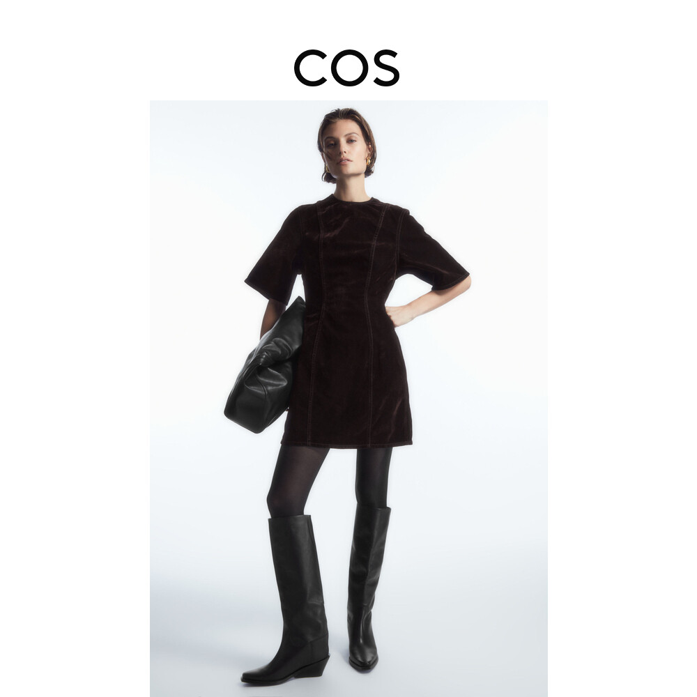 Джинсовое платье Cos стандартного кроя, темно-коричневый
Джинсовое платье Cos стандартного кроя, темно-коричневый