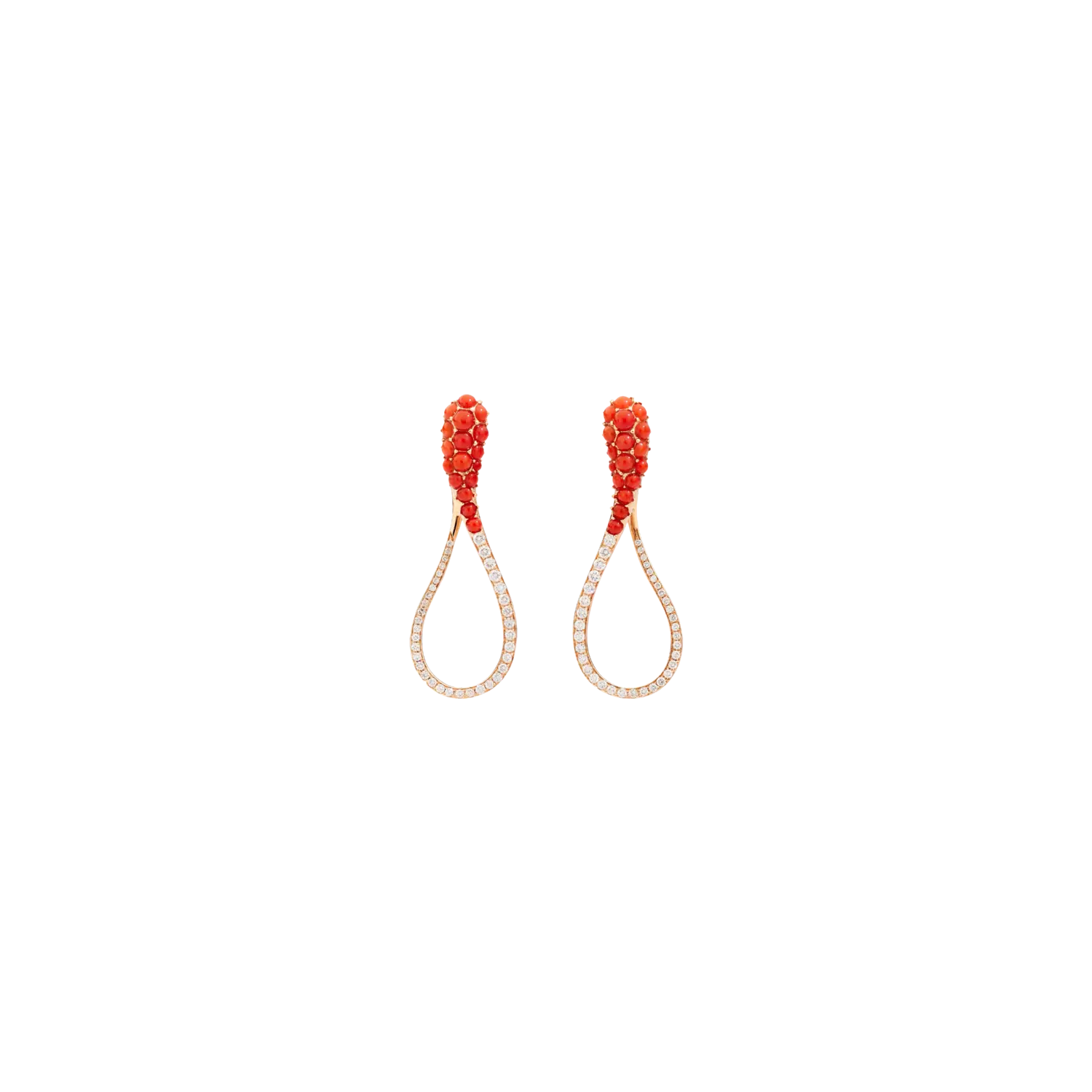 Серьги Dada Arrigoni Elika cruise из розового золота с бриллиантами и кораллами
Серьги Dada Arrigoni Elika cruise из розового золота с бриллиантами и кораллами