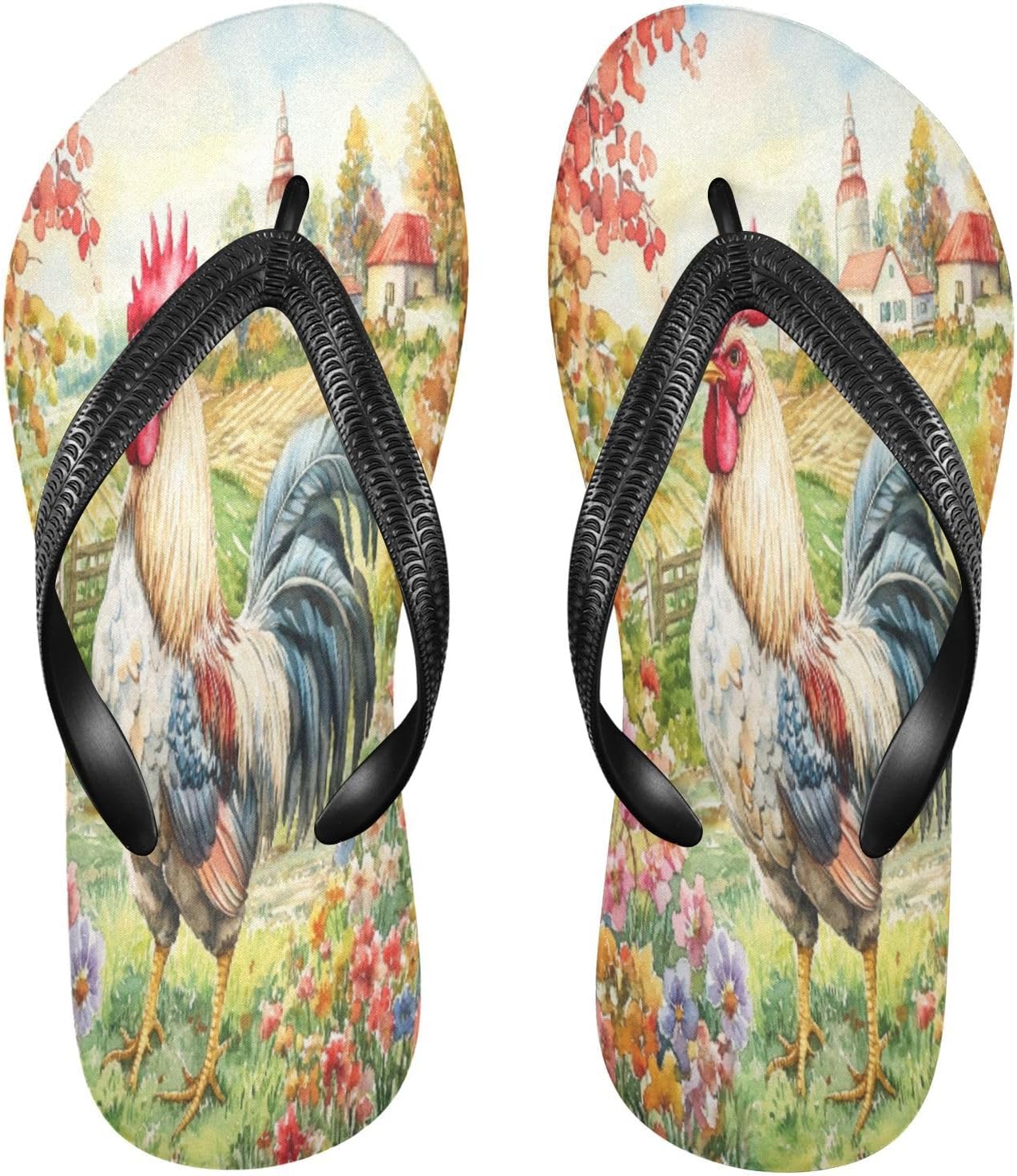 Разноцветные шлепанцы Rooster Field для пляжа и душа, резинескользящие летние тапочки для мужчин и женщин для прогулок Sinestour
Разноцветные шлепанцы Rooster Field для пляжа и душа, резинескользящие летние тапочки для мужчин и женщин для прогулок Sinestour
