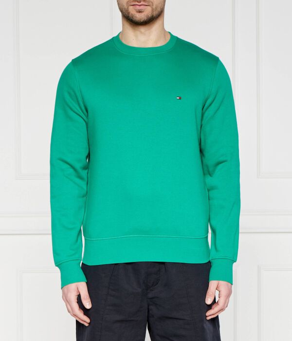 Свитшот мужской Tommy Hilfiger однотонный, зеленый 
Свитшот мужской Tommy Hilfiger однотонный, зеленый