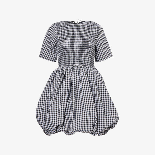 Платье Amy Lynn Kiran с принтом в клетку, черный
Платье Amy Lynn Kiran с принтом в клетку, черный