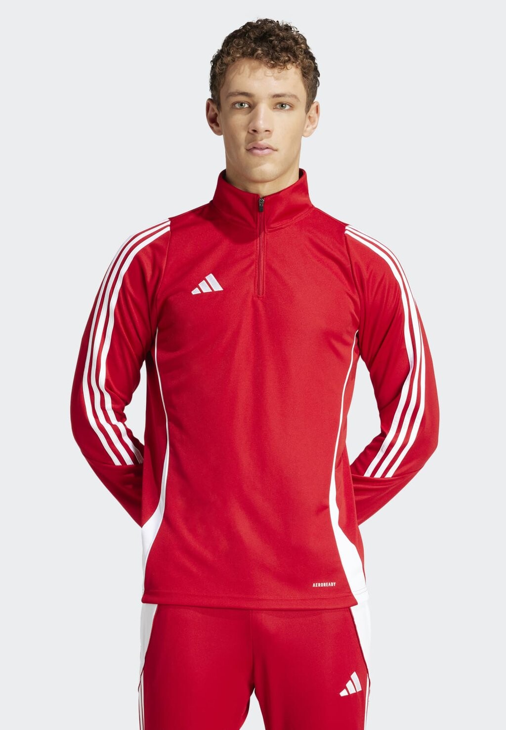 Рубашка с длинными рукавами TIRO24 TRAINING adidas Performance, цвет team power red white 
Рубашка с длинными рукавами TIRO24 TRAINING adidas Performance, цвет team power red white