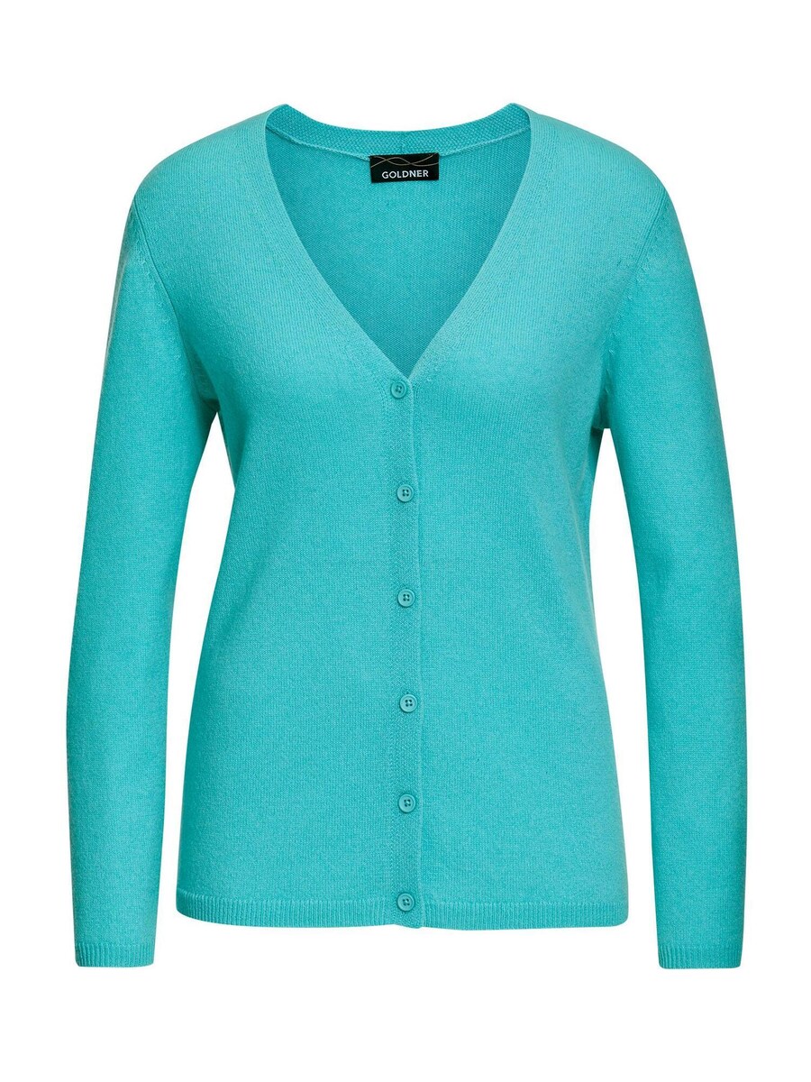 Вязаный кардиган Goldner, аква
Вязаный кардиган Goldner, аква