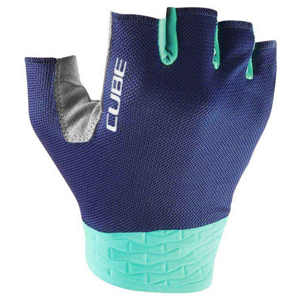Короткие перчатки Cube Performance Short Gloves, синий 
Короткие перчатки Cube Performance Short Gloves, синий