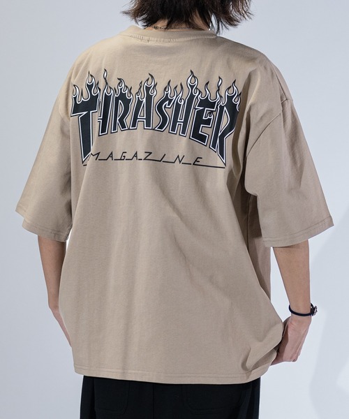 Футболка с логотипом, разнообразный узор, крупный силуэт THRASHER, разноцветная
Футболка с логотипом, разнообразный узор, крупный силуэт THRASHER, разноцветная