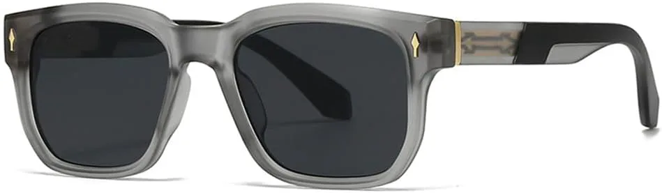 Солнцезащитные очки UV400 с градиентным рисунком и заклепками в стиле панк для женщин и мужчин, для бега и занятий спортом на открытом воздухе UYPTK, Gray Black
Солнцезащитные очки UV400 с градиентным рисунком и заклепками в стиле панк для женщин и мужчин, для бега и занятий спортом на открытом воздухе UYPTK, Gray Black