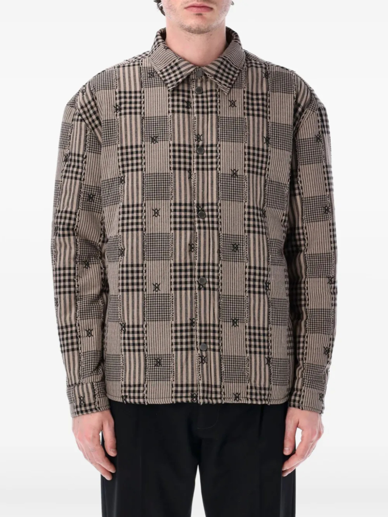 Рубашка в клетку Daily Paper, серый
Рубашка в клетку Daily Paper, серый