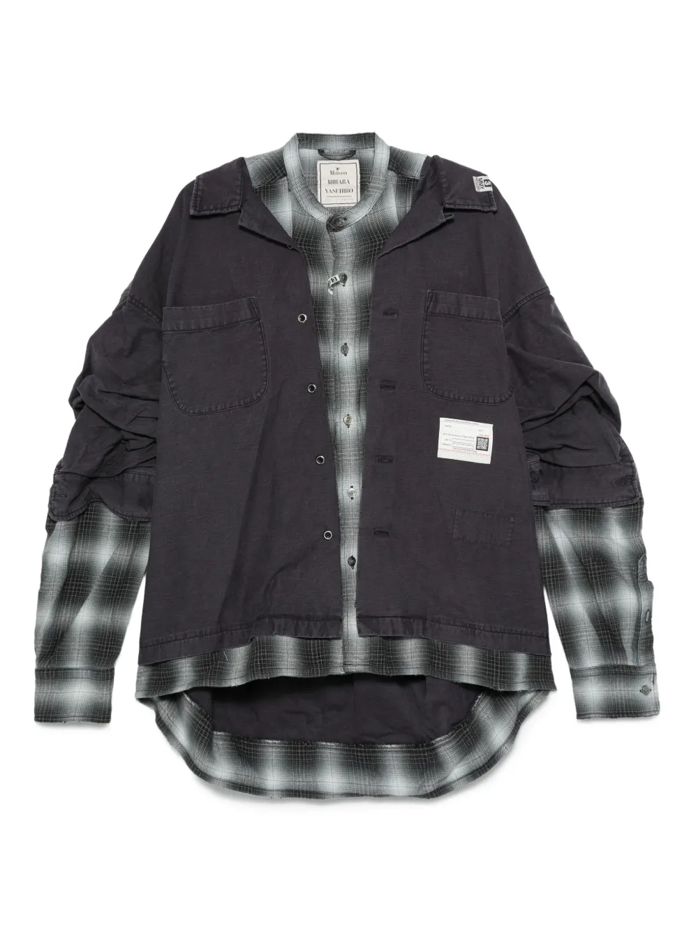 Многослойная куртка с длинными рукавами Maison Mihara Yasuhiro, фиолетовый
Многослойная куртка с длинными рукавами Maison Mihara Yasuhiro, фиолетовый