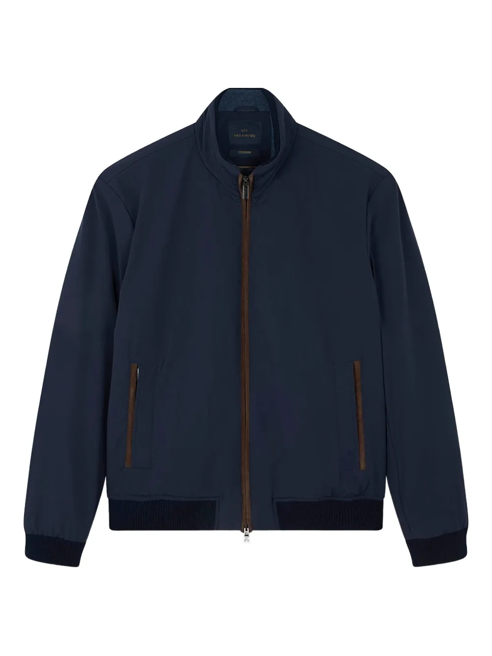 Бомбер с замшевыми вставками Paul & Shark, синий
Бомбер с замшевыми вставками Paul & Shark, синий
